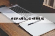 孟州宏基网站建设工程（宏基建筑）